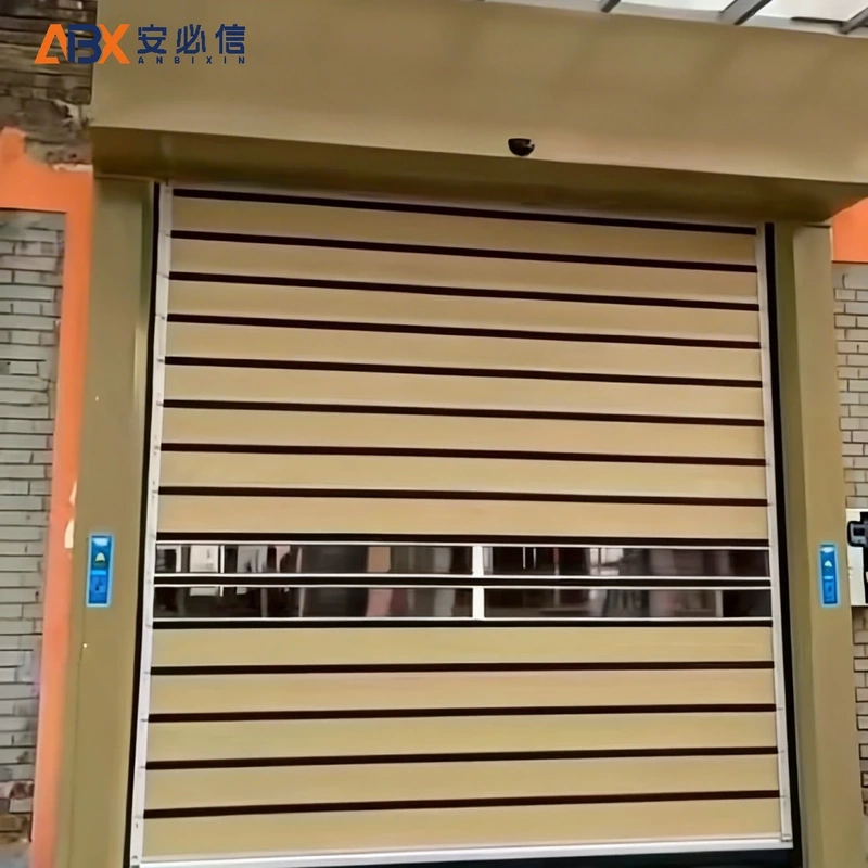 白山螺旋式快速门